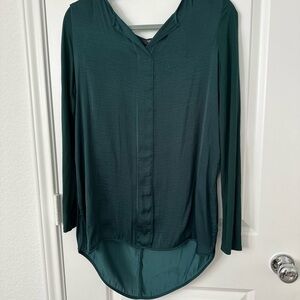 Simply Vera Vera Wang Deep Teal Blouse